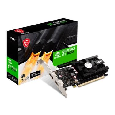Imagem de Placa de Video Geforce GT 1030 4GD4 LP OC 4GB DDR4 Baixo Consumo para Pcs Compactos MSI