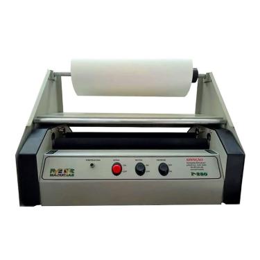 Imagem de Plastificadora P280 Bivolt para Documentos Oficio com Suporte e Bobina BOPP Fosco 24cm MR Máquinas