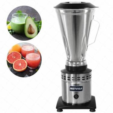 Imagem de Liquidificador Alta Rotação Industrial 3,5 Litros Jarra Inox LAR4 Metv