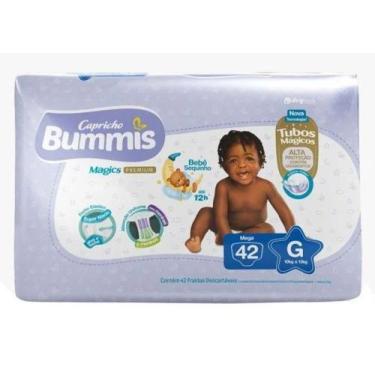 Imagem de Fralda Descartável Bummis Magics Premium Pacote Hiper - Capricho, G Co