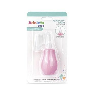 Imagem de Aspirador nasal adoleta rosa para bebê
