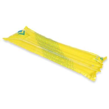 Imagem de Colchão Inflável De Piscina PVC Vollo, Amarelo, Azul