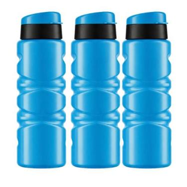 Imagem de Kit Garrafa de Água Style Fluorescente Academia Treino 750ml Garrafinh