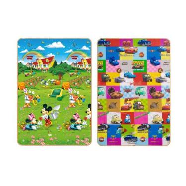 Imagem de Tapete Infantil Dupla Face Recreio Impermeável 120x180cm - Jolitex, Ca