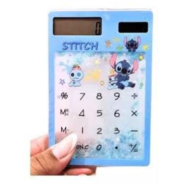 Imagem de Calculadora transparente  Stich - Mimos da Julia