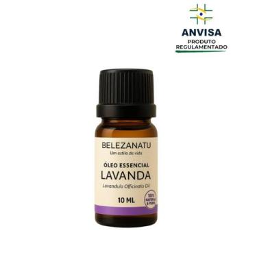Imagem de Óleo Essencial de Lavanda 10ml  100 Puro  BelezaNatu