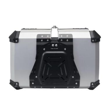 Imagem de Bau Moto Traseiro 60 Litros Universal Aluminio Anti-roubo Nf - TRONOS,