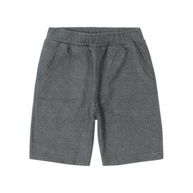 Imagem de Bermuda Básica Infantil Masculina Rovitex Cinza
