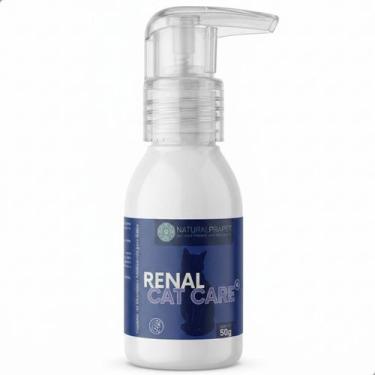 Imagem de Renal Cat Care Glutamina Astaxantina Vit C Amino 50g Natural Pra Pet