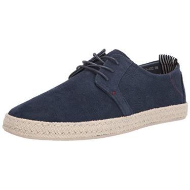Imagem de STACY ADAMS Alpargata masculina Nicolo com cadarço Oxford, Azul escuro, 7.5