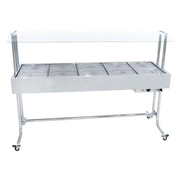 Imagem de Estufa de Aquecimento Master 10 Cubas 1/2 Com Tampa Venâncio EA10MT