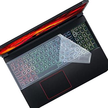 Imagem de Capa de teclado para Acer Nitro 5, Acer Predator Helios 300 Gaming PH315-55/54/53/52 PH317-53/54, Predator Helios 16 18 PH16-71 PH18-714 (não serve para Predator Helios PH16-72 PHN14 2024 6 a 72 anos