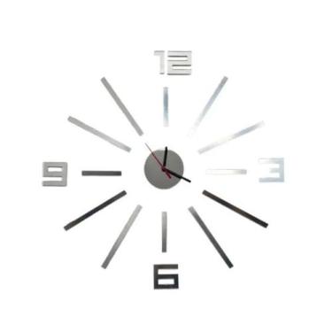 Imagem de Relógio Acrílico Moderno Traços Sala Quarto Escritório - Agv Criações