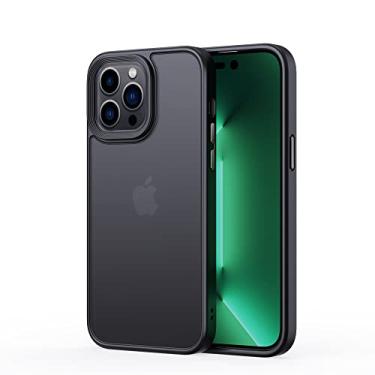 Imagem de Capa de silicone transparente skin Feel Scrub para iPhone 13 12 11Pro Max Mini X Xs XR 7 8 Plus SE2020 Capa simples de cor sólida, preta, para iPhone 13 Pro