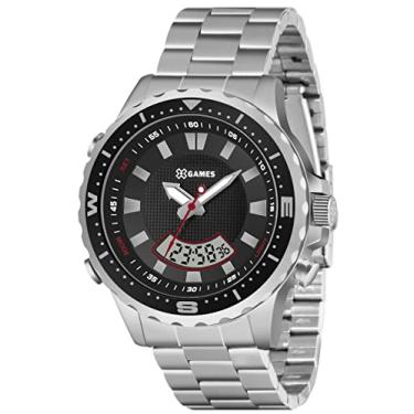 Imagem de Relógio X Games Masculino Ref: Xmssa011 P1sx Prateado Anadigi