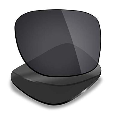 Imagem de Mryok Lentes de reposição para Oakley Portal X OO9460 - Opções, Polarizado - Stealth Black, One Size