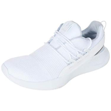 Imagem de Under Armour Tênis feminino Charged Breathe Lace, Branco (100)/branco, 34