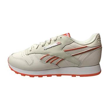 Imagem de Reebok Lifestyle Classic Leather Chalk/Fiery Orange/White 6.5