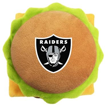 Imagem de NFL LAS Vegas Raiders Brinquedo de pelúcia para cães e gatos com barulho – O mais fofo brinquedo de pelúcia para cães e gatos com barulho interno e lindo nome do time de futebol