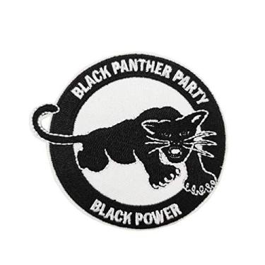 Imagem de 7,6 cm Black Panther Party Black Power bordado de ferro em patch