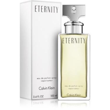 Imagem de Perfume Eternity Eau De Parfum 100ml Feminino + 1 Amostra De Fragrânci