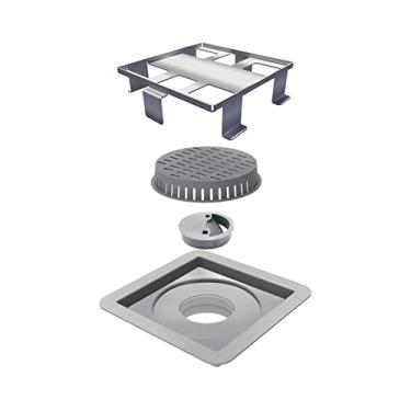 Imagem de Ralo Linear Elleve Square 10cm - 7343