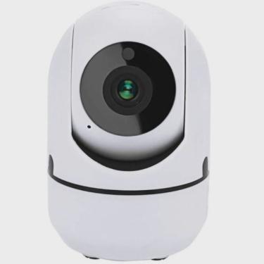 Imagem de Camera Ip Wifi Giratória 1080p Estilo Babá Eletrônica Com Visão Noturna e Alerta De Movimento