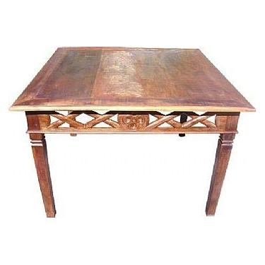 Imagem de Mesa Rústica Adrienne em Madeira de Demolição - Cód 320