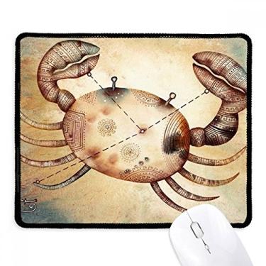 Imagem de Junho de julho, Constelação do Câncer do Zodíaco Mousepad Borda costurada Tapete de borracha para jogos