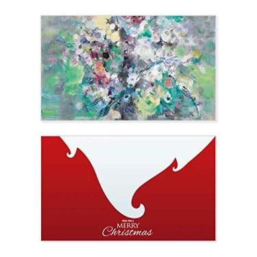 Imagem de Pintura a óleo primavera arte natureza morta feriado feriado feliz Natal cartão de parabéns mensagem de Natal letra