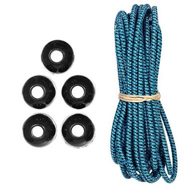 Imagem de West Coast Paracord Ball Bungee Kits – 3 m – Cabo de choque 1/8 – Extremidades de plástico – Uso interno e externo (Cuba)