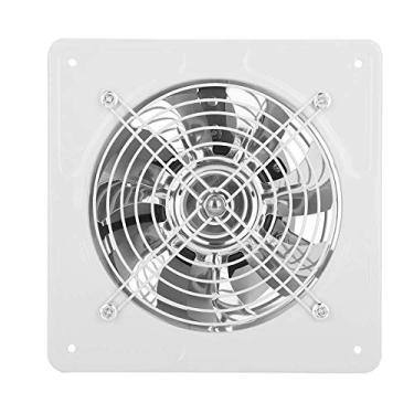 Imagem de Exaustor de parede, exaustor de banheiro de baixo ruído 40W 220V, extrator de ventilação para sótão/galpão/garagem/cozinha (branco)