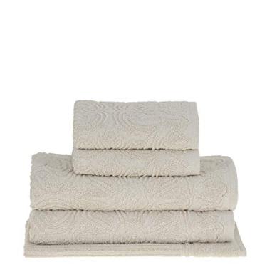 Imagem de Buddemeyer Jogo de toalhas Florentina Banho Bege 5 peças