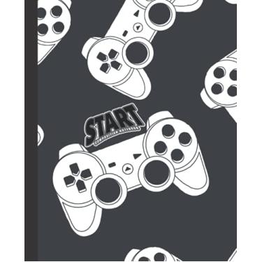 Imagem de Kids Video Game Composition Notebook: Video composition theme, Wide-Ruled, 7.5 x 9.25, 110 Pages, Notebook for gamers , A kids, teens, and adults notebok.(Composition Notebooks)