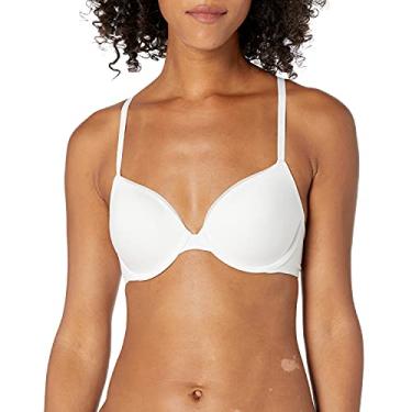 Imagem de Calvin Klein Sutiã feminino Constant Convertible Strap levemente forrado, Branco, 34B