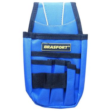 Imagem de Bolsa Ferramentas Brasfort 6 Bolsos Tipo Pochete Sem Cinto