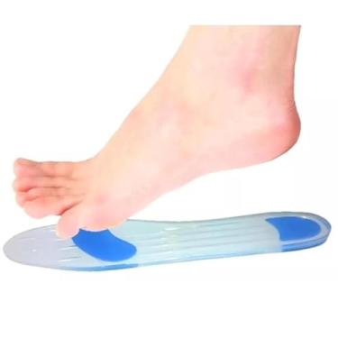 Imagem de Palmilha de Silicone Ortopédica Ponto Azul Esporão 100% Original (40-41)