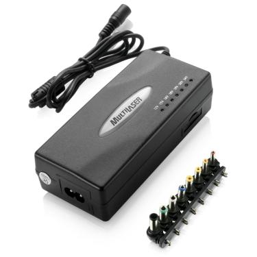 Imagem de Fonte Universal para Notebook 90W Multilaser CB007 - Pontas Intercambiáveis