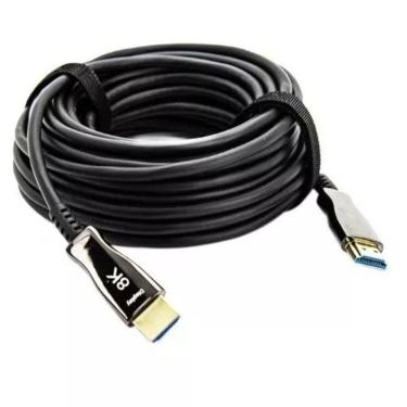 Imagem de Cabo Hdmi 8K 2.1 Fibra Optica, 20M