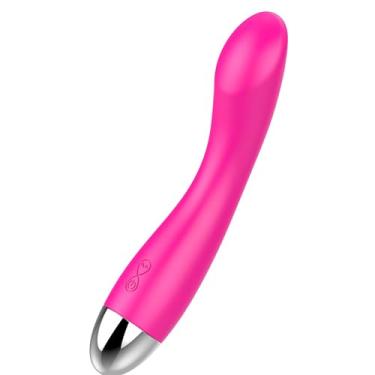 Imagem de Waterproof Silicone G Spot Vibrator - Womens Sex Toys for Powerful Orgasms and Intelligent Variable Speed-adult sex toys & games (Rose red)