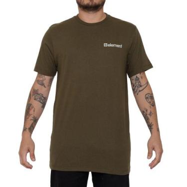 Imagem de Camiseta Element Joint Masculina Verde