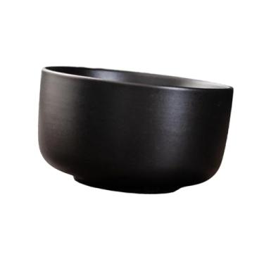 Imagem de Ioensy Tigela de cerâmica matcha, chawan, tigela de chá tradicional artesanal, xícara de chá japonesa para amigos, amantes de chá, estilo c