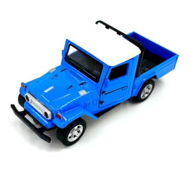 Imagem de Power Toys TECH - Miniatura T. Bandeirante: Carrinho de Ferro com Portas que Abrem e Pneus de Borracha Cor Azul