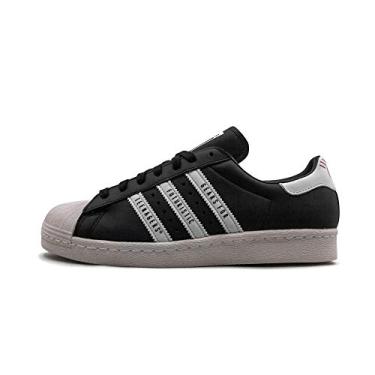 Imagem de adidas Tênis masculino Campus anos 80, Cpreto-Ftwwht/Owhite, 7.5