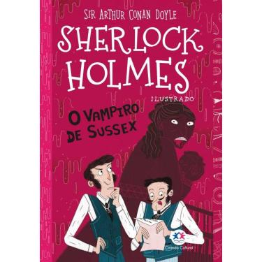 Imagem de Sherlock Holmes ilustrado - O vampiro de Sussex