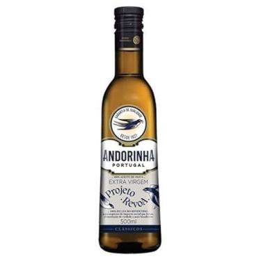 Imagem de Azeite Andorinha Extra Virgem Projeto Revoa Vidro Unidade 500ml
