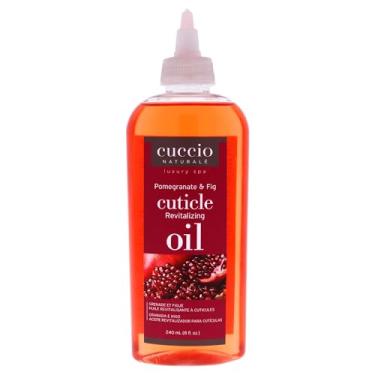 Imagem de (Pomegranate & Fig) - Cuccio Naturale Pomegranate & Fig Cuticle Revitalising Oil - Lightweight Super-Penetrating - Nourish, Soothe & Moisturise - Paraben/Cruelty Free, w/Natural Ingredients - 240ml (Pomegranate & Fig)