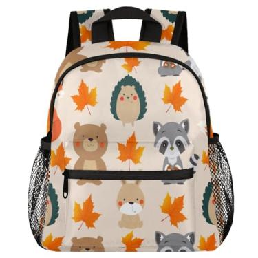 Imagem de Mochila de ouriço com urso fofo raposa coelho para meninas mochila de escola primária para crianças mochila escolar para jardim de infância ensino fundamental com vários bolsos alça de ombro