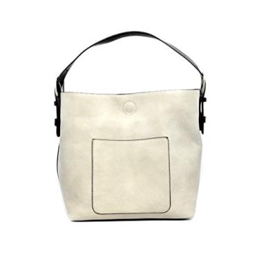 Imagem de Bolsa feminina Hobo 2 em 1 Joy Susan com alça preta, pedra, tamanho único