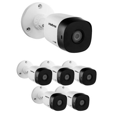 Imagem de Kit 6 Câmeras Multi HD 2 Megapixels 3.6mm 30m VHD 1230 B G7 Intelbras